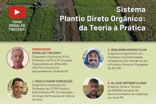Orgânico, SPD vislumbra dispensar uso de agroquímicos