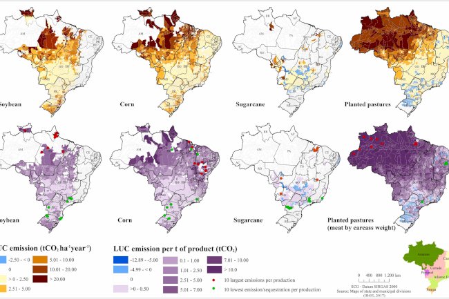 Método disponibiliza dados de pegada de carbono em nível municipal