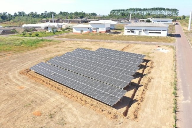 Usina fotovoltaica traz economia para a Embrapa em Mato Grosso