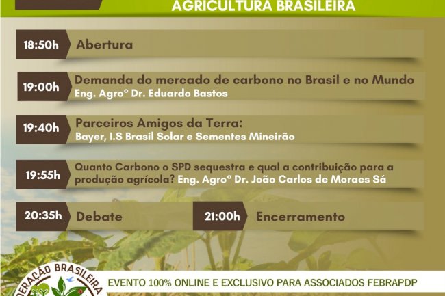 Web Fórum aborda relação SPD e mercado de carbono