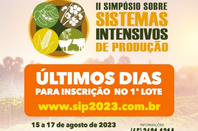 Tecnologias para a Intensificação Sustentável da Produção Agropecuária em debate no II SIP