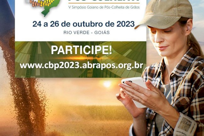 VIII Conferência Brasileira de Pós-Colheita acontece em outubro em Rio Verde, Goiás