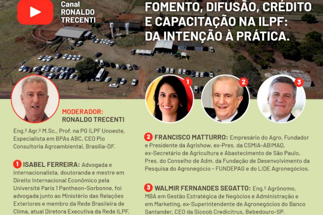 Fomento, Difusão, Crédito e Capacitação na ILPF