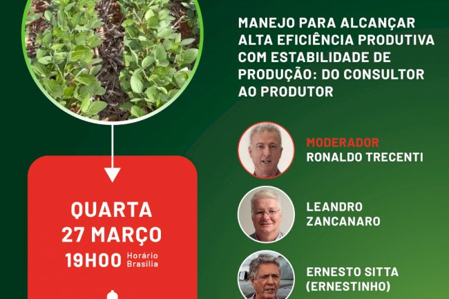 Manejo para alcançar alta eficiência produtiva com estabilidade de produção