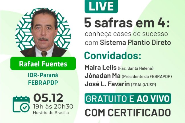 Transforme resultados no campo com o Sistema Plantio Direto