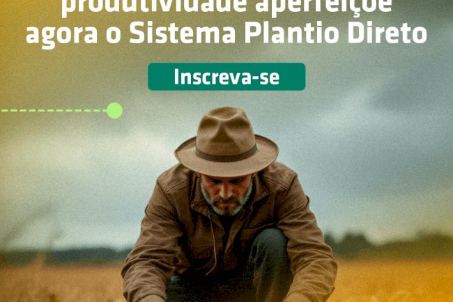 Curso inédito para capacitação em agricultura sustentável e de alto desempenho começa nesta quinta, 6