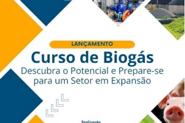 Curso Introdução ao Setor de Biogás: dos Fundamentos às Perspectivas