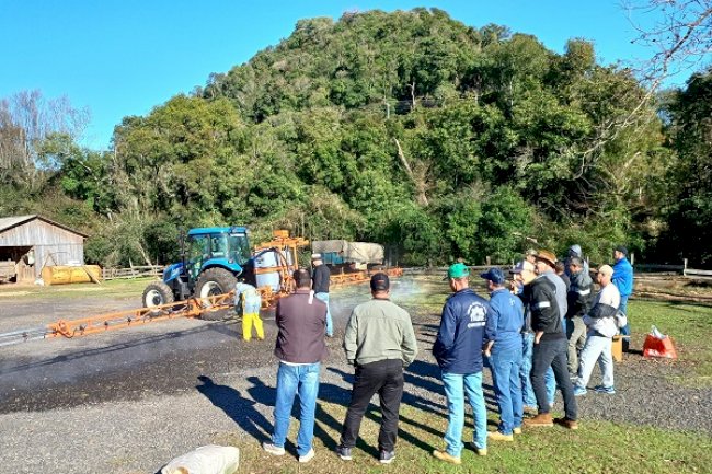 Inspeciona-RS já capacitou mais de 21 mil agricultores para uso responsável de defensivos
