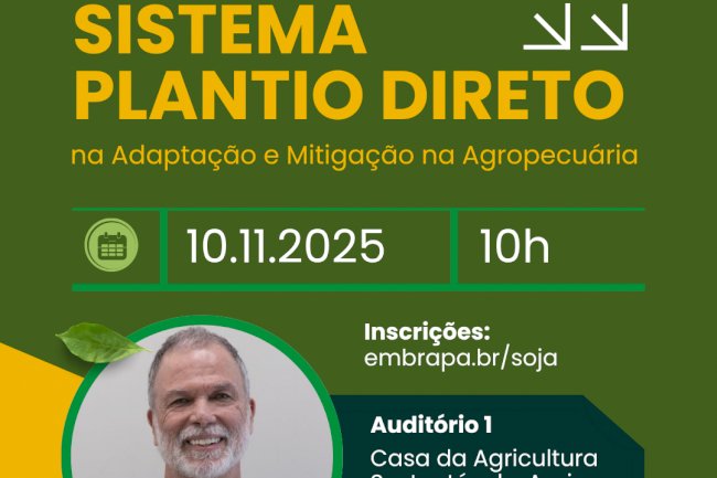 Sistema Plantio Direto abre programação técnica da COP30 com debate sobre agricultura de baixa emissão de carbono