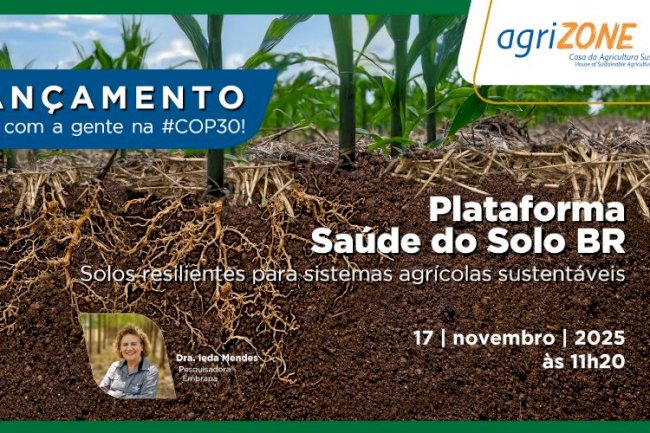 Embrapa lança plataforma para monitoramento da saúde dos solos