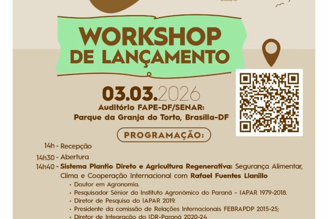 Workshop lança oficialmente 20º Encontro Nacional e 3º Encontro Internacional do Sistema Plantio Direto