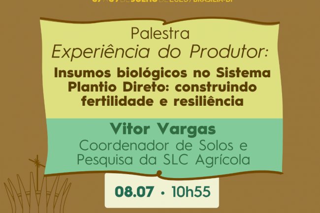 Insumos biológicos no SPD: construindo fertilidade e resiliência