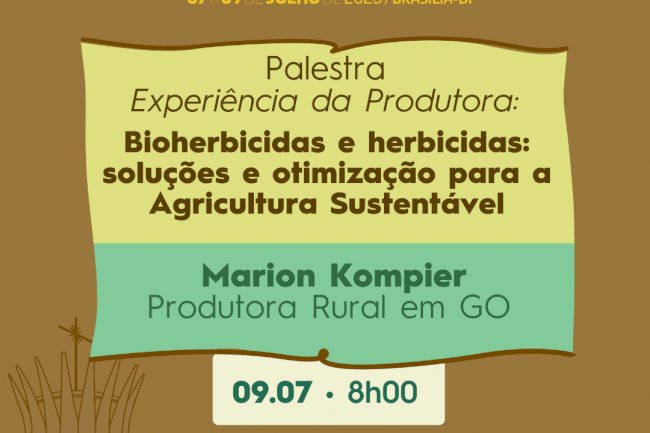 Bioherbicidas e herbicidas: soluções e otimização para a Agricultura Sustentável