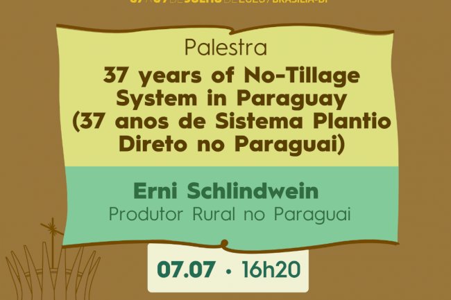 37 anos de Sistema Plantio Direto no Paraguai