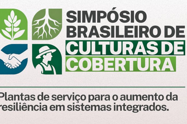 Simpósio debate como plantas de cobertura podem aumentar resiliência dos sistemas agrícolas