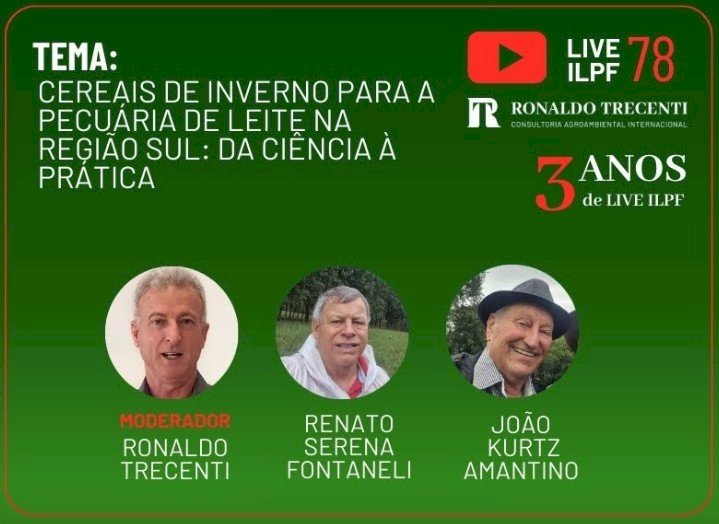 Live ILPF: Trigo para pastejo e grãos – uma inovação sustentável