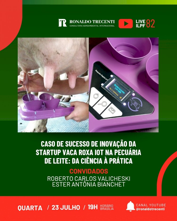 Live ILPF 82 – Caso de sucesso da Startup Vaca Roxa IOT