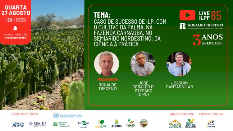 Live ILPF: Manejo Inteligente no Semiárido Nordestino