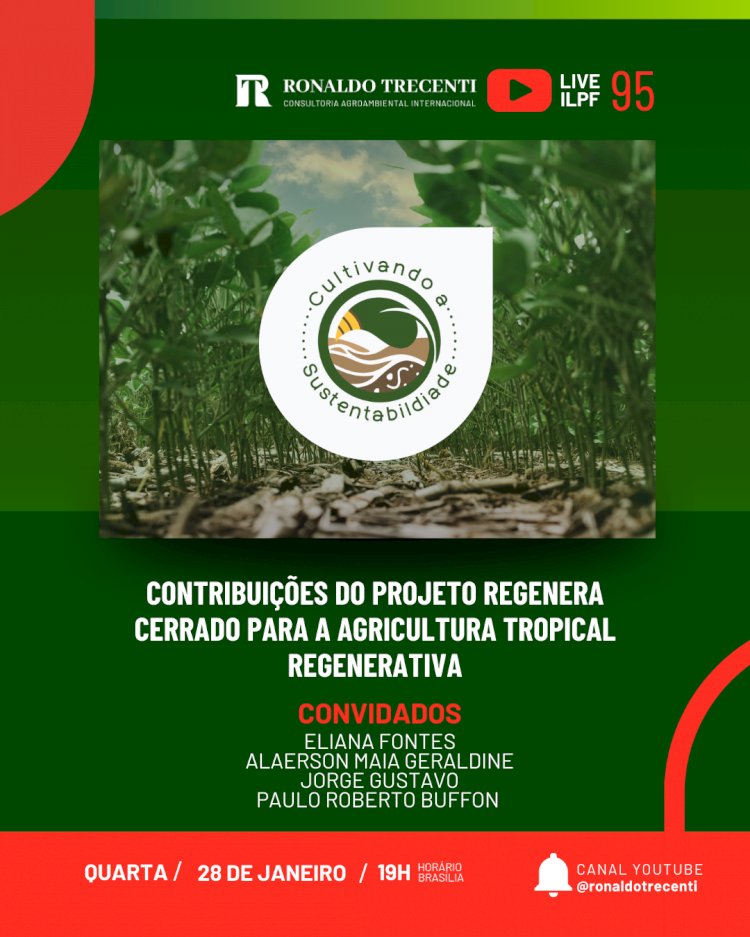 Live aborda Agricultura Tropical Regenerativa