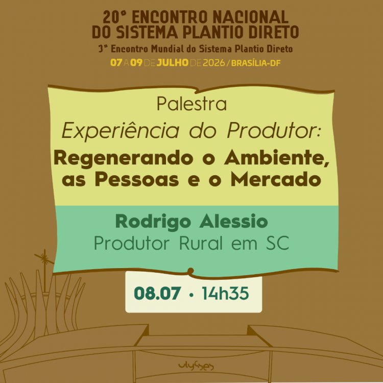 Experiência do Produtor: a visão de Rodrigo Alessio sobre regeneração do ambiente, das pessoas e do mercado