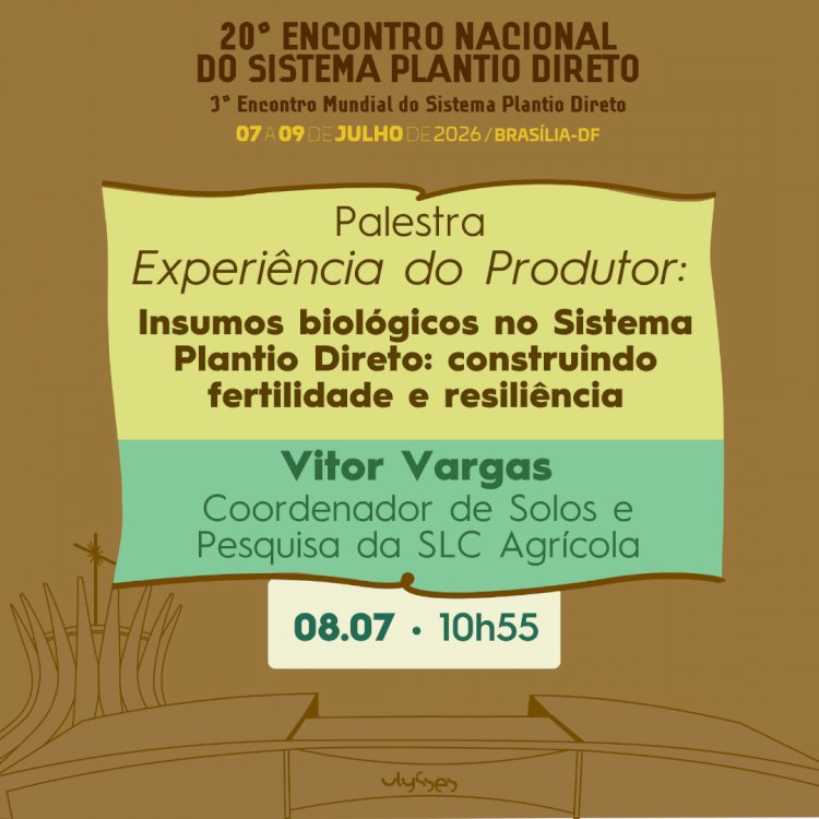 Insumos biológicos no SPD: construindo fertilidade e resiliência